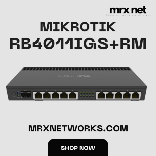ميكروتك روتر بورد RB4011iGS+RM
