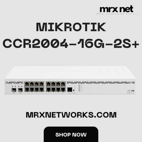 روتر كلود +Mikrotik CCR2004-16G-2S