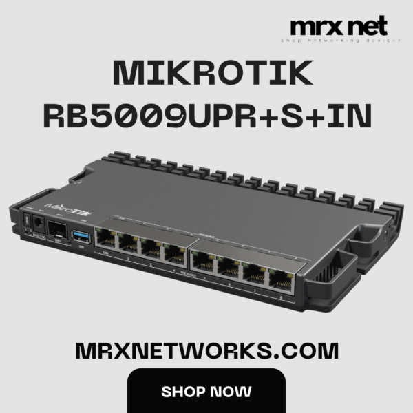 روتر بورد ميكروتك  Mikrotik RB5009UPr+S+IN