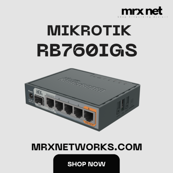 روتر بورد ميكروتك  Mikrotik RB760iGS